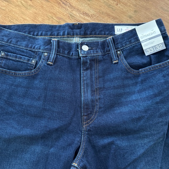 GapFlex Straight Men's Jeans - Size 33/32 - Picture 1 of 8